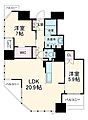 ブランズタワー大阪本町17階40.5万円