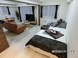 ステージグランデ竹ノ塚 409 4階1LDKのリビング/ダイニング