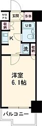 ライオンズマンション東墨田 1Kの間取図画像