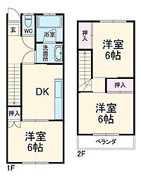 間取図画像 3DK