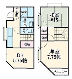 間取図画像 2DK