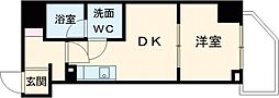 TRADIS錦糸町 1DKの間取図画像