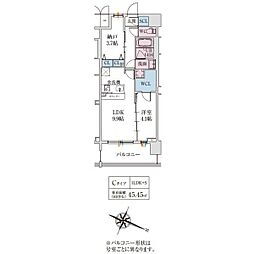 スプランディッド梅田グランノース 2階/203