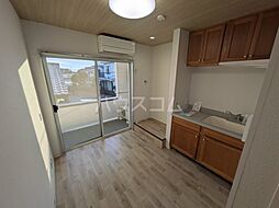 サンハイツ横芝 203 2階ワンルームのリビング/ダイニング