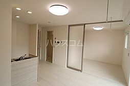 湘南新宿ライン高海 高崎問屋町駅 徒歩18分の賃貸アパート 1階2LDKのリビング/ダイニング