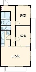 ＬＥＲＥＶＥ中野坂上 1階2LDKの間取り