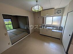 名鉄河和線 植大駅 徒歩31分の賃貸アパート 1階3DKのリビング/ダイニング