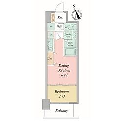 セレニテ夕陽丘エクラ 2階