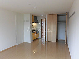 つくばエクスプレス 柏の葉キャンパス駅 徒歩8分の賃貸アパート 1階ワンルームのリビング/ダイニング