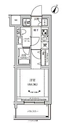 RELUXIA成増II 2階1Kの間取り