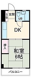 間取図画像 1DK