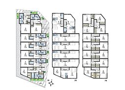 TheSiesta唐木田Terravene 1階3SLKの間取り