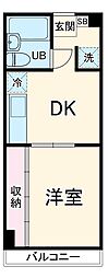 間取図画像 1DK