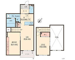 間取図画像 1SLDK