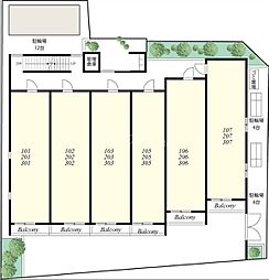 日暮里舎人ライナー 江北駅 徒歩6分の賃貸マンション