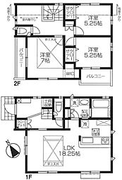 BLOOMING MAISON府中市押立町4号棟 1階3LDKの間取り