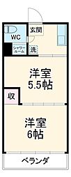 間取図画像 2K