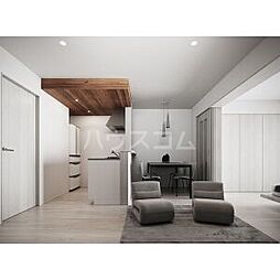 ＬＡ・ＬＡ 204 2階1LDKのリビング/ダイニング