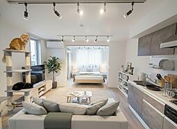 京王井の頭線 高井戸駅 徒歩7分の賃貸マンション 3階1SLDKのリビング/ダイニング