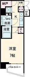 Ｓ−ＲＥＳＩＤＥＮＣＥ雑司が谷 6階1Kの間取り