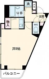 エル稲城 2階ワンルームの間取り