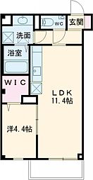 Ｊｏ’ｓ　Ｒｅｓｉｄｅｎｃｅ　高田馬場 1階1LDKの間取り