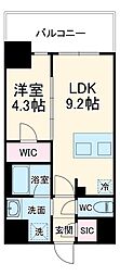 S-RESIDENCE金山ｅｐｕｒｅ 6階1LDKの間取り