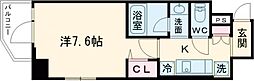 S-FORT板橋本町 5階1Kの間取り