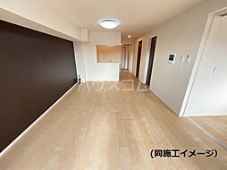 仮称）小田原市田島マンション新築工事 301 3階2LDKのリビング/ダイニング