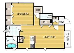トレイル上福島 1階/101