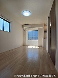 名鉄河和線 青山駅 徒歩14分の賃貸アパート 2階1LDKのリビング/ダイニング