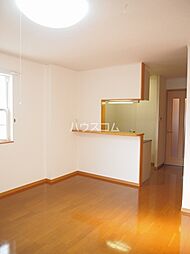 サンメゾンII 201 2階1LDKのリビング/ダイニング