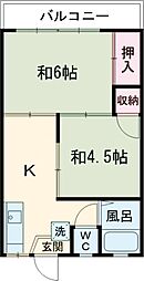 間取図画像 2K