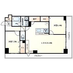 グランセジュール大国町 5階
