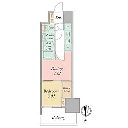セレニテ東梅田アリエ 4階/-