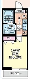 間取図画像 1K