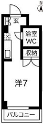間取図画像 ワンルーム