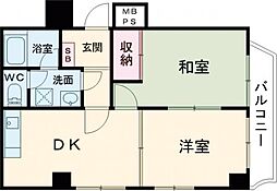 間取図画像 2DK