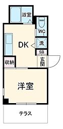 間取図画像 1DK