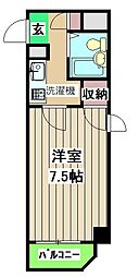 間取図画像 1K