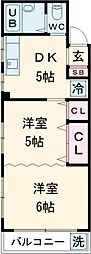 間取図画像 2DK