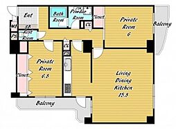 グランツ新大阪 2階