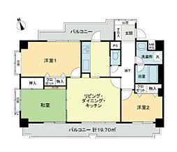 間取図画像 3LDK