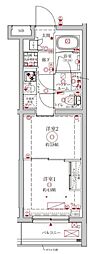 クレイシアIDZ大泉学園 2Kの間取図画像