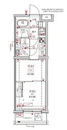 クレイシアIDZ大泉学園 2Kの間取図画像