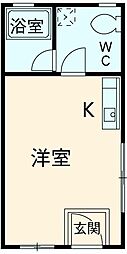 間取図画像 ワンルーム