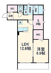 東京メトロ東西線 行徳駅 徒歩9分の賃貸アパート 1階1SLDKの間取り