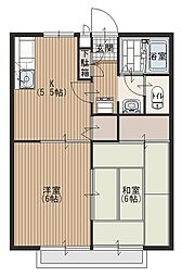 サンライティング 2Kの間取図画像