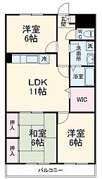 間取図画像 3LDK