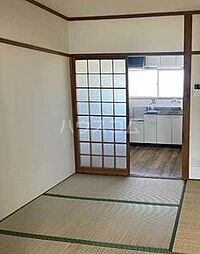 第一永井荘 205 2階2DKのリビング/ダイニング